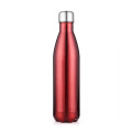 Individuelles Logo 750 ml hochwertige Edelstahl-Vakuumflasche Wasserflasche